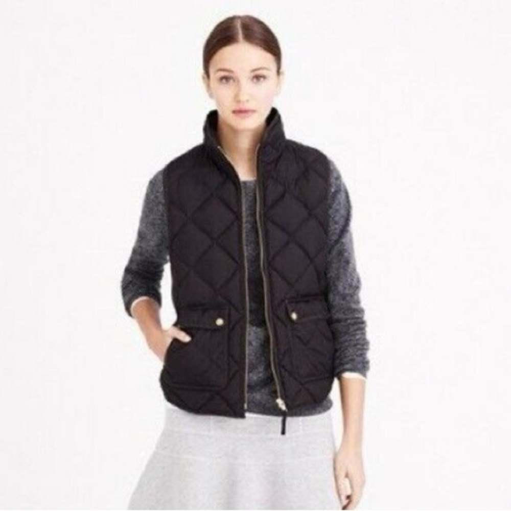 NWOT J. Crew Quilted Vest Size S